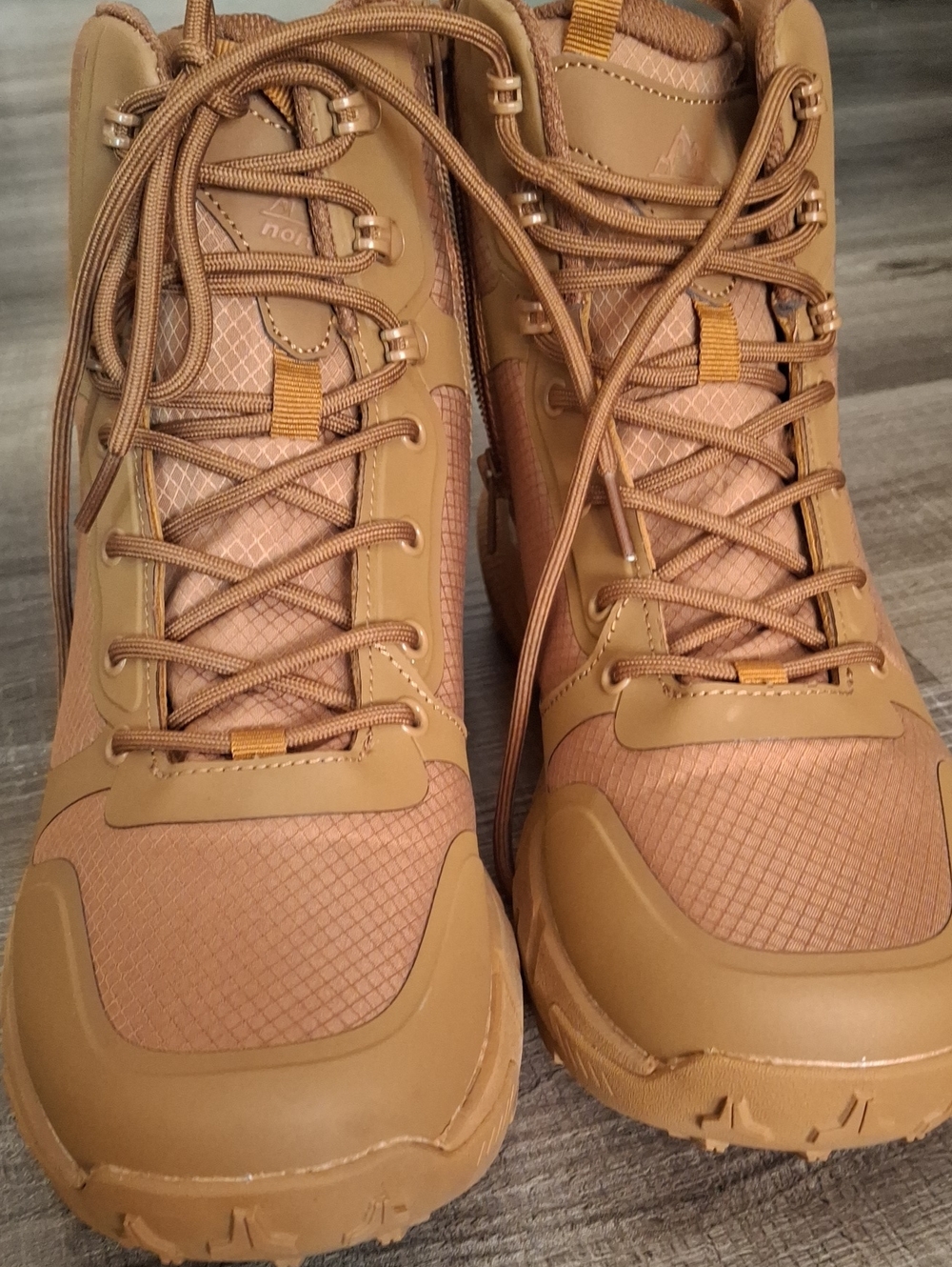 Men's Desert Tan Tactical Boots - Unbranded